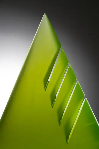 Glass sculpture