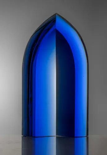 Glass sculpture