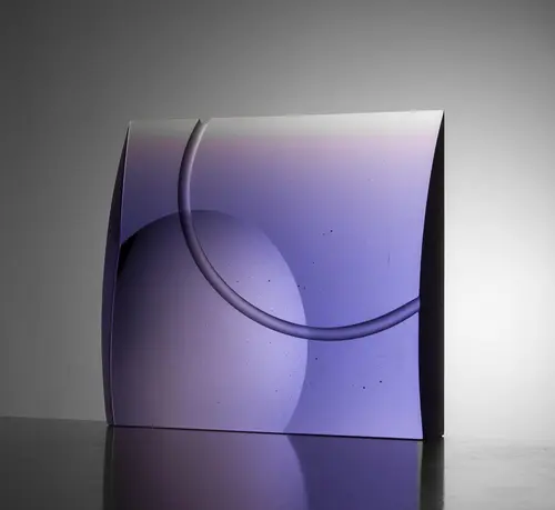 Glass sculpture