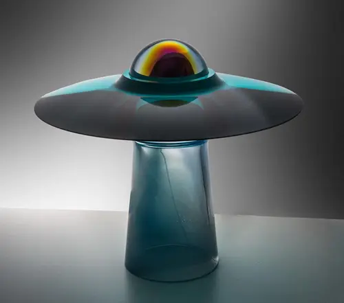 Glass sculpture