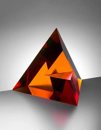 Glass sculpture