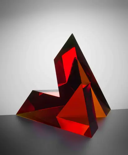 Glass sculpture