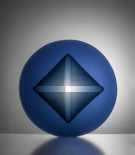 Glass sculpture