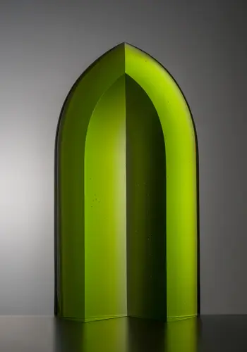 Glass sculpture