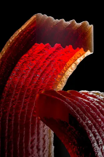 Glass sculpture