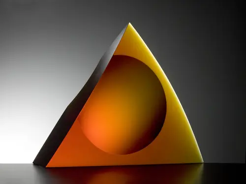 Glass sculpture