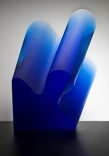 Glass sculpture