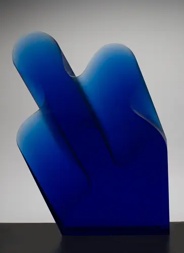 Glass sculpture